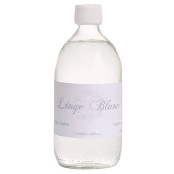 Recarga perfume para mikados Amelie et Melanie Linge Blanc