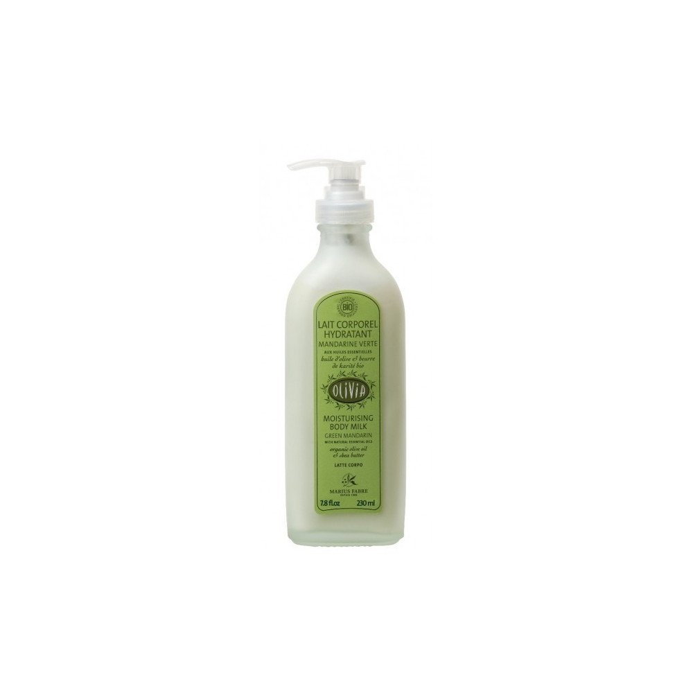 Leche Corporal Hidratante Bio, al aceite de oliva y mandarina.