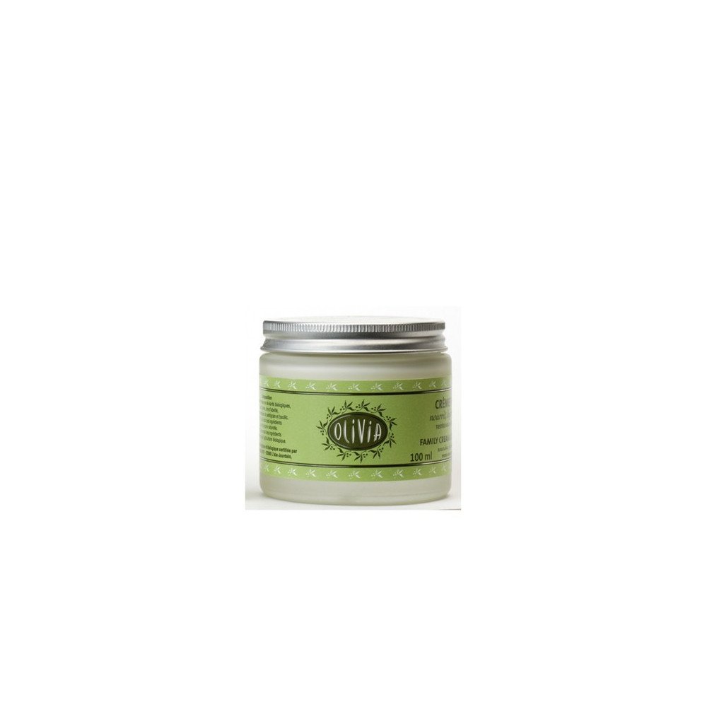 Crema hidratante con aceite de oliva y manteca de karité. 100ml