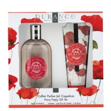 Caja Regalo Eau Toilette & Gel Amapola. Durance Caja Regalo Eau Toilette & Gel Amapola. Durance