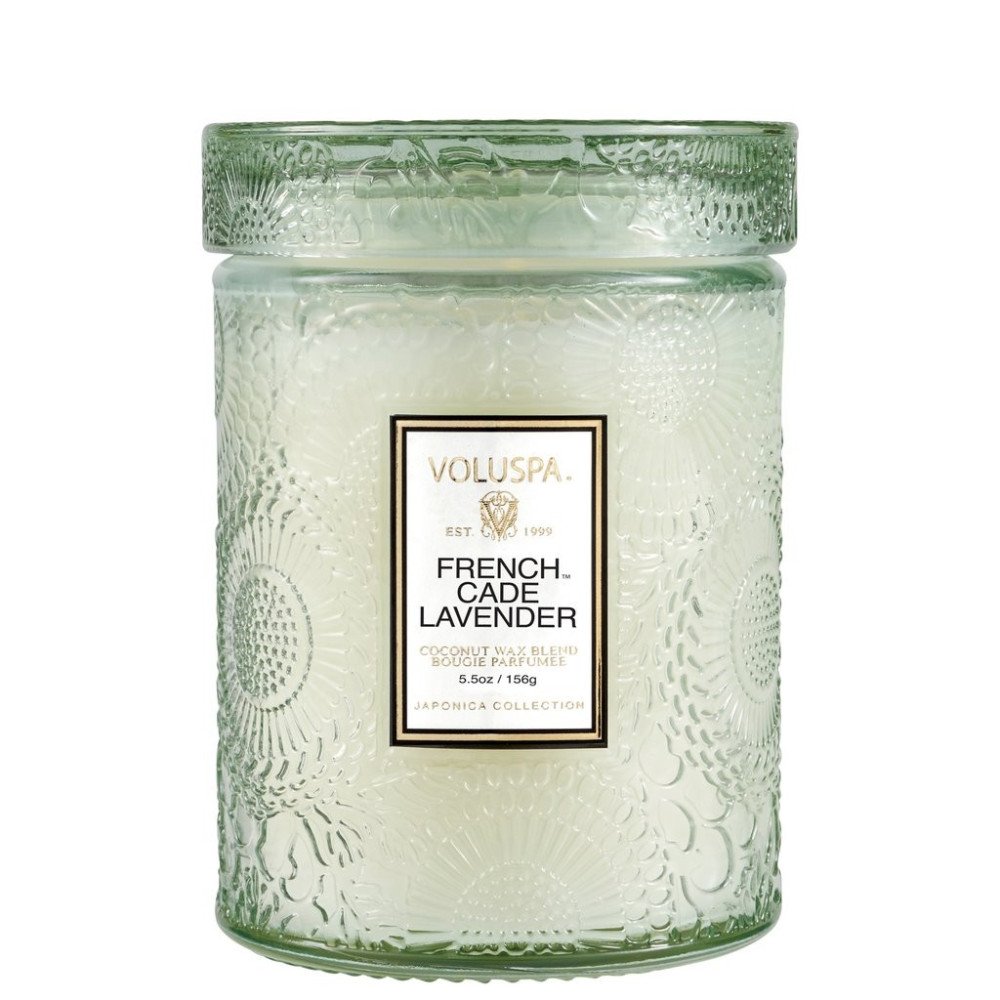 Vela Voluspa Pequeña tarro cristal French Cade Lavander