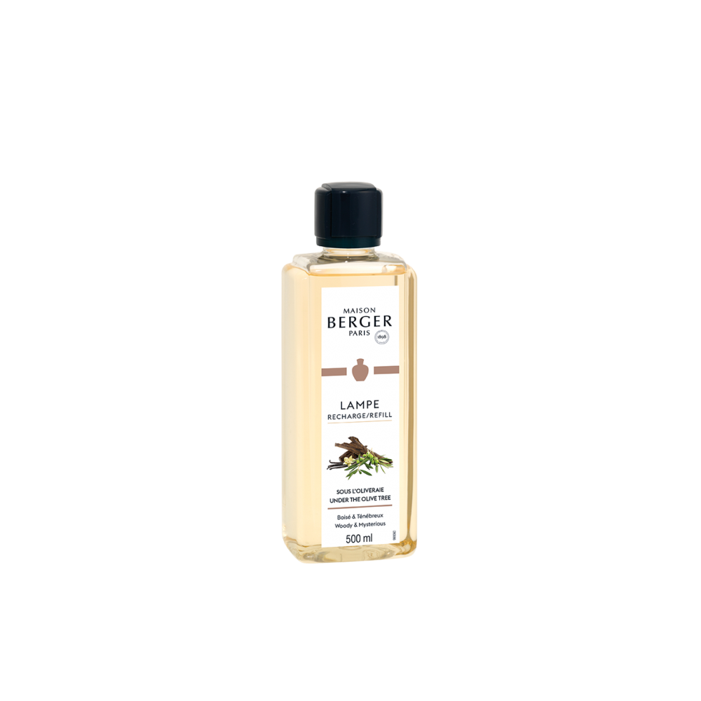 Recarga Lampe Berger sous l'oliveraie  Maison Berger | Les Aromes Provence