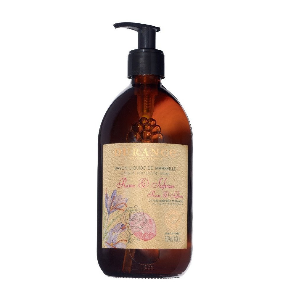 Jabón Líquido Marsella Durance Rosa & Azafrán 500ml
