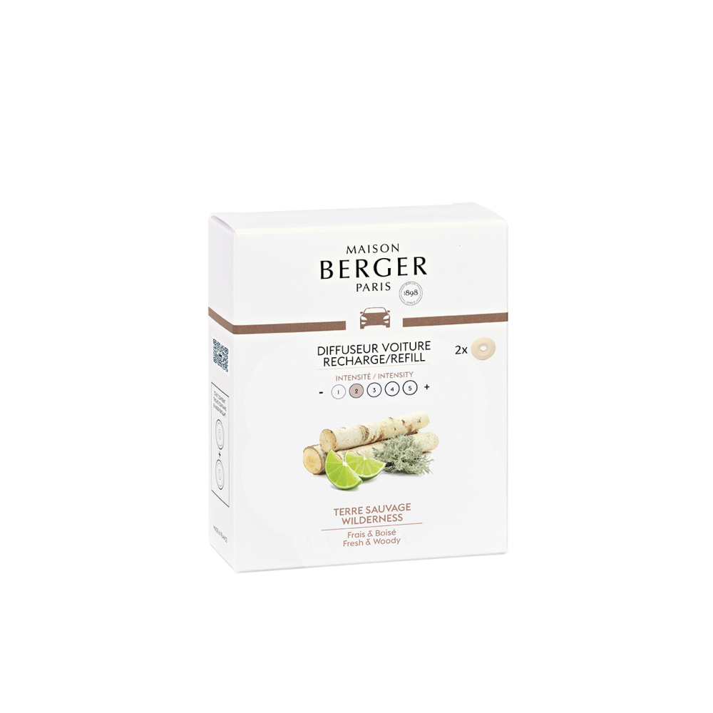 Recarga Difusor de coche Maison Berger Terre Sauvage | Les aromes de provence