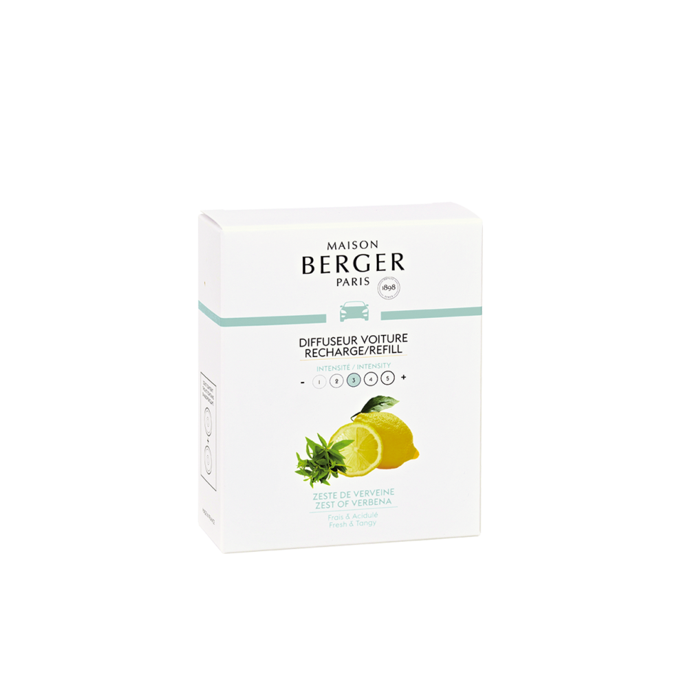 Recarga Difusor de coche Maison Berger Zeste de Verveine | Les aromes de provence
