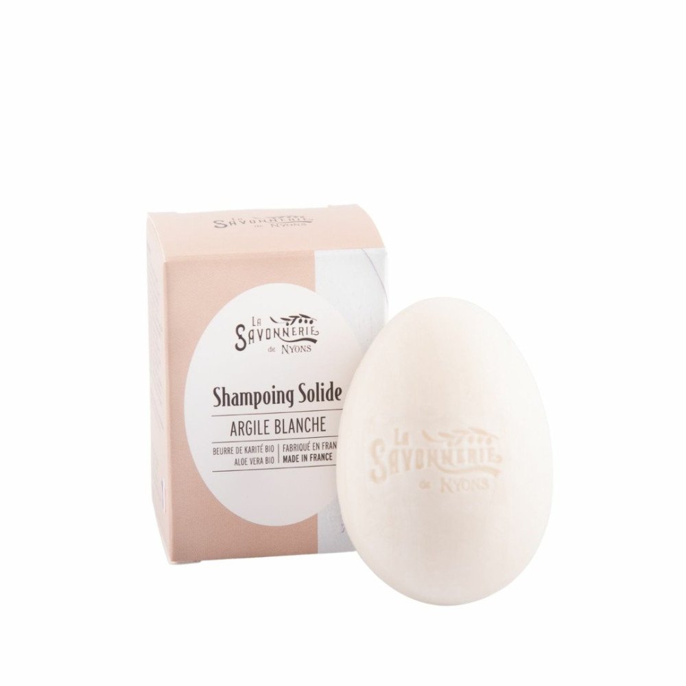 Champú Sólido Savonnerie de Nyons con arcilla blanca 100gr | Les aromes provence