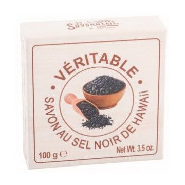 Jabón de Sal Negra de Hawai Savonnerie de Nyons 100 gr | les aromes provence