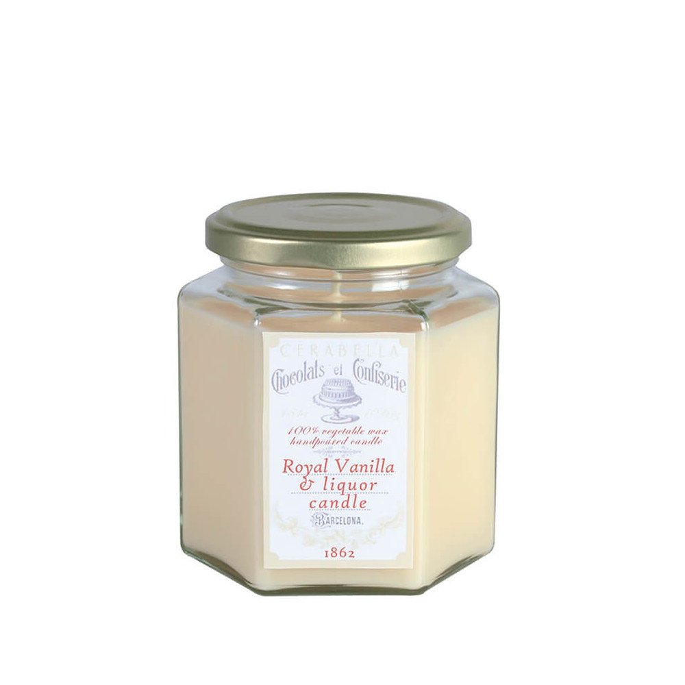 Vela Artesanal Cerabella Royal Vanilla & Liquor  | Les aromes provence