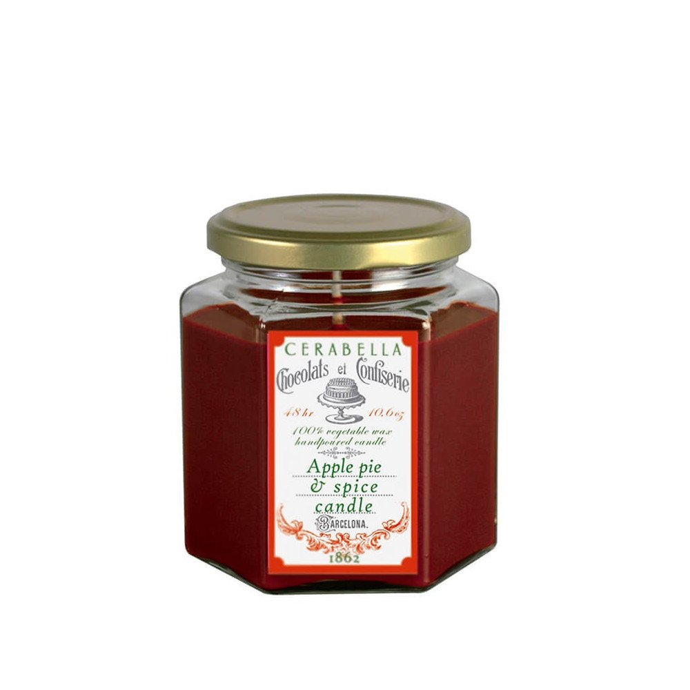 Vela Artesanal Cerabella Coconut Apple Pie & Spice | Les aromes provence