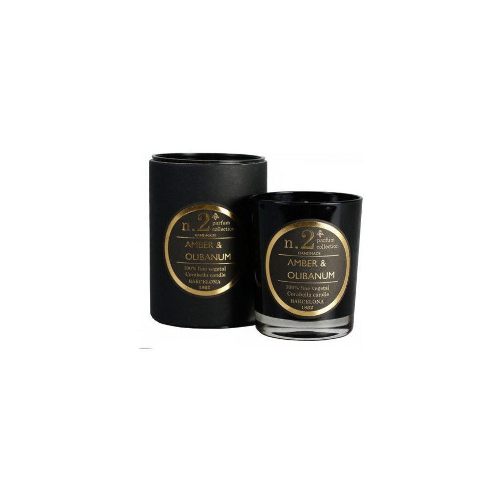 Vela Artesanal Perfumada Cerabella Amber & Olibanum | Les aromes provence