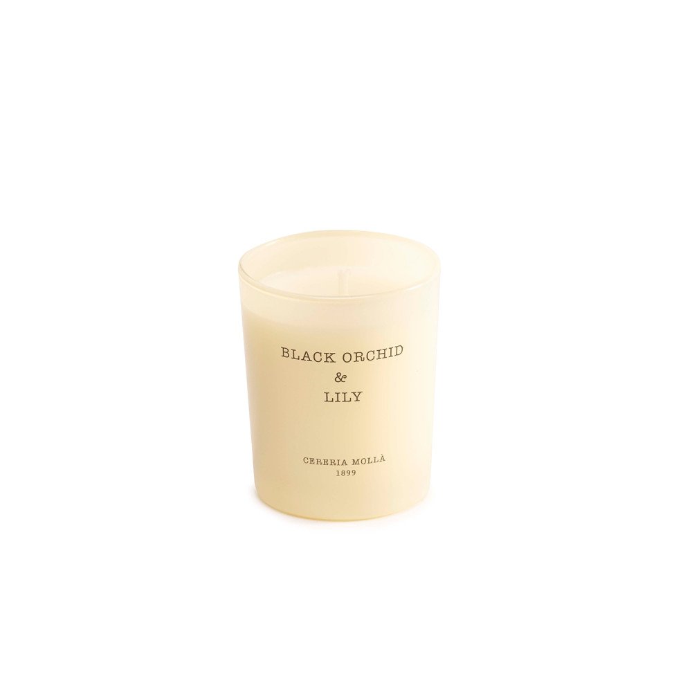 Vela artesanal Mini Cereria Mollá Black Orchid & Lily 70g | Les Aromes Provence