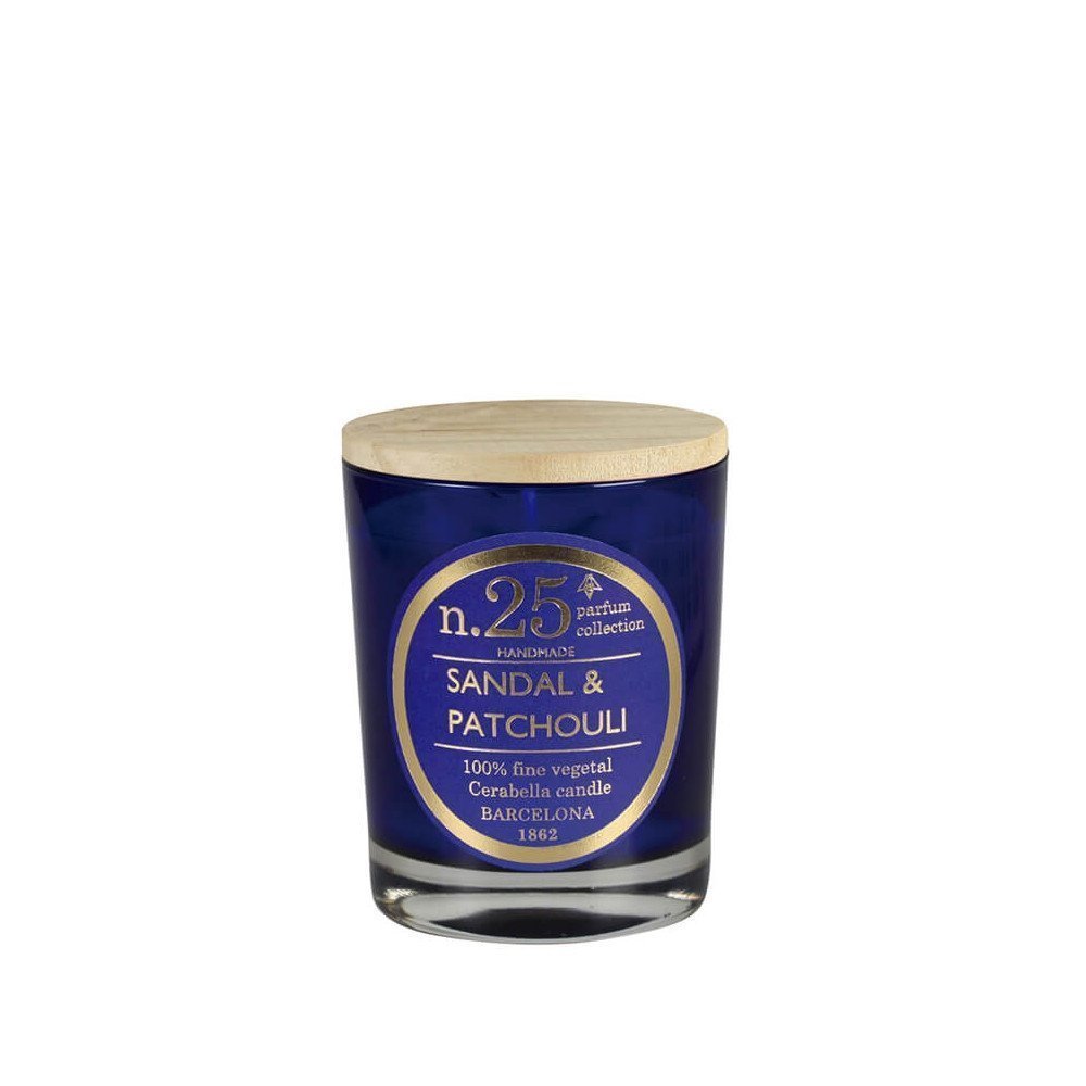 Vela Artesanal Perfumada Cerabella Sandal & Patchouli| Les aromes provence
