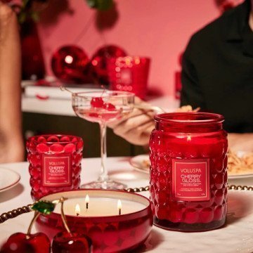 Vela Voluspa lata 3 mechas Cherry Gloss | Les aromes provence