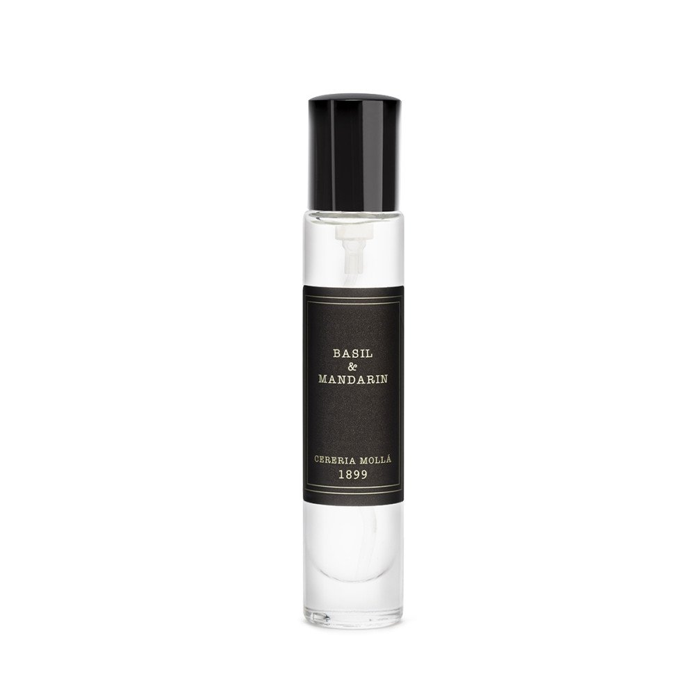 Perfume Travel Spray Cereria Mollá Basil & Mandarin | Les aromes provence