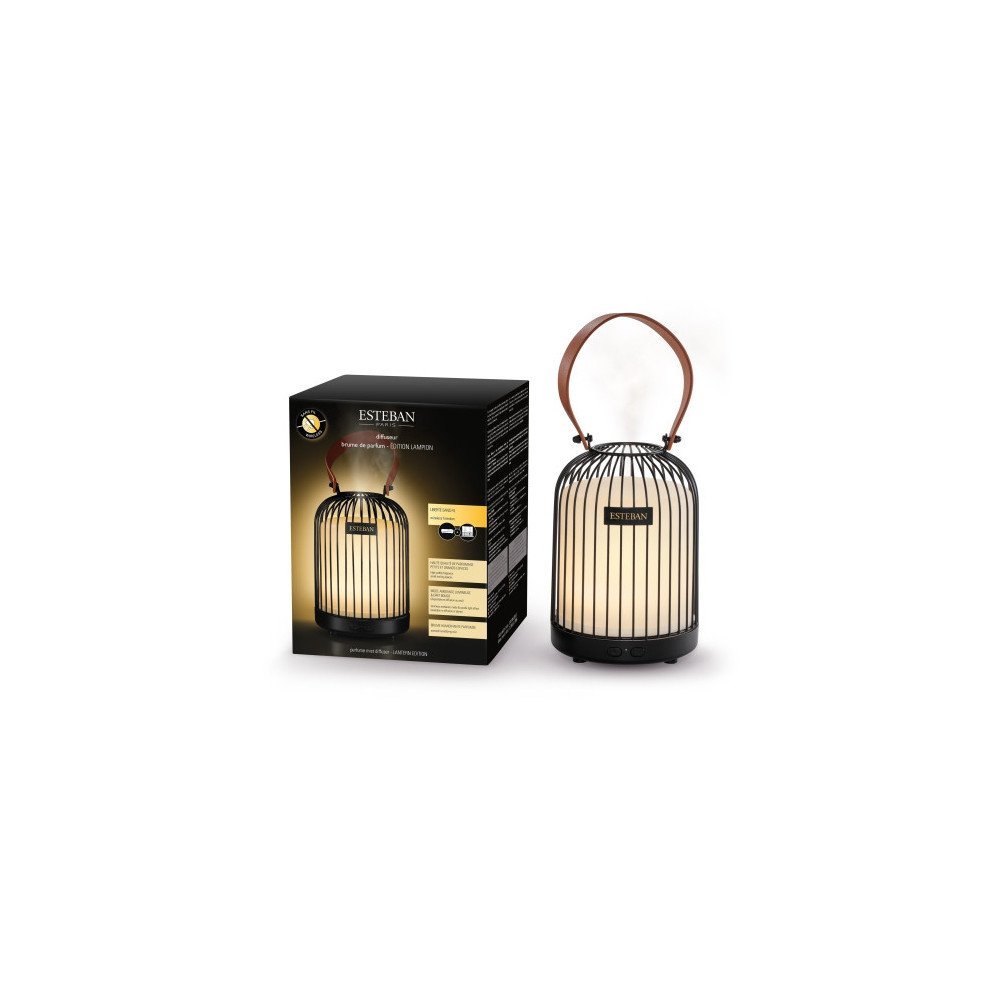 Brumizador Edition Lampion Noir Esteban Paris | Les aromes provence