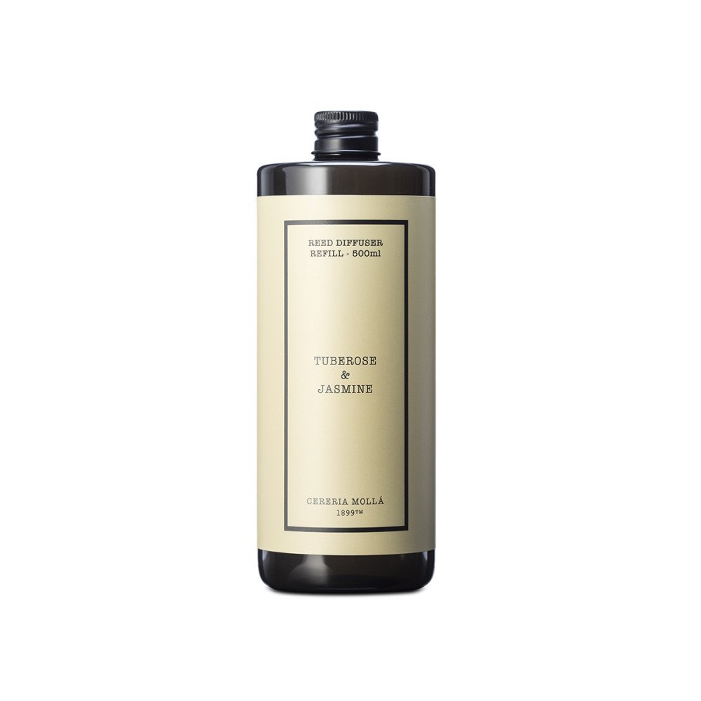 recarga mikados Cereria Mollá Tuberose & Jasmine 500ml | Les aromes provence