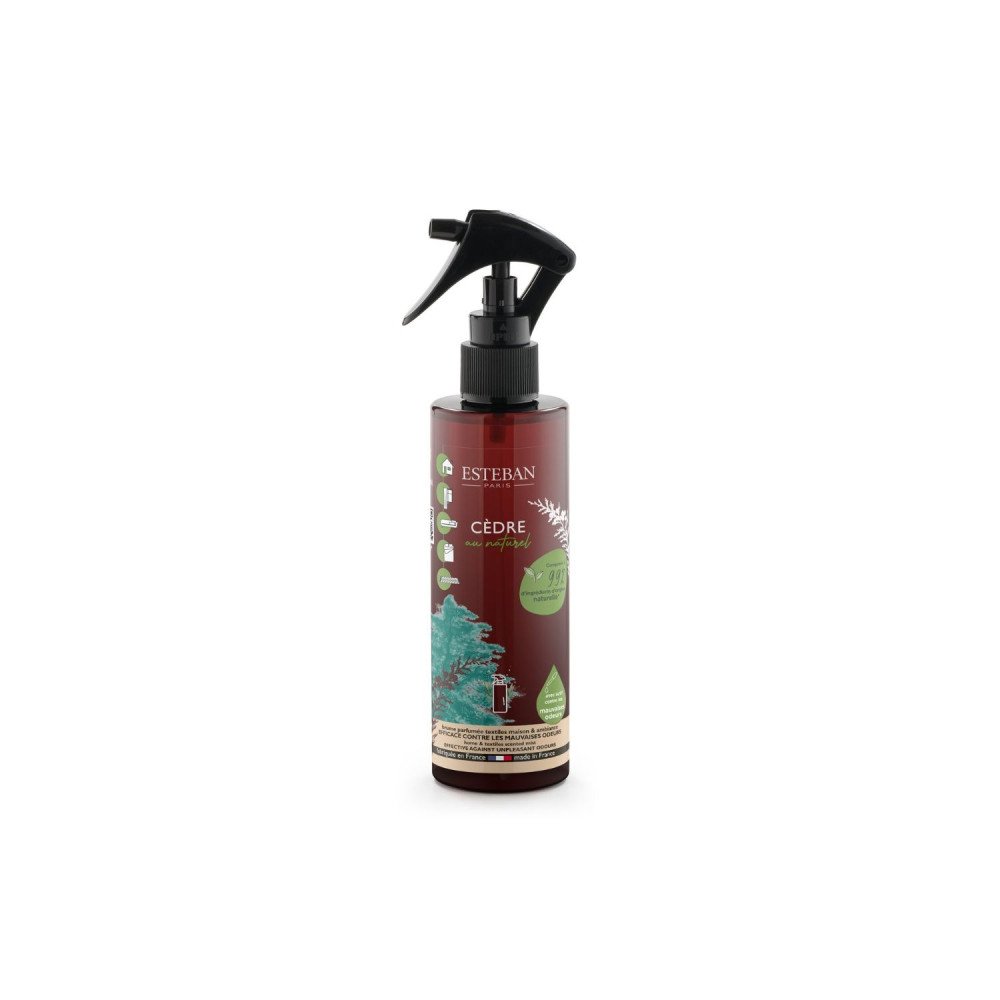 Perfume para textiles Estéban Paris Cèdre 200ml | Les aromes de provence