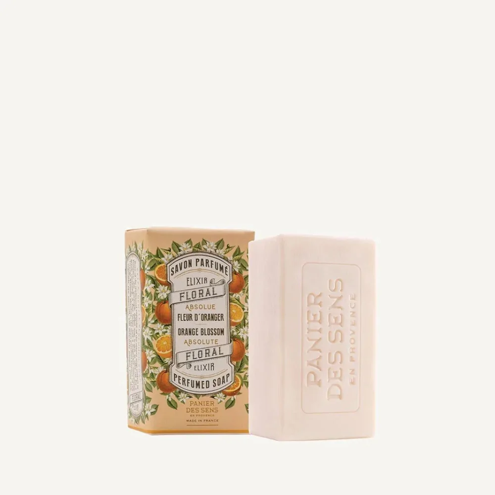 Jabón Pastilla Perfumado Panier des Sens Fleur d'Oranger 150g | Les aromes provence
