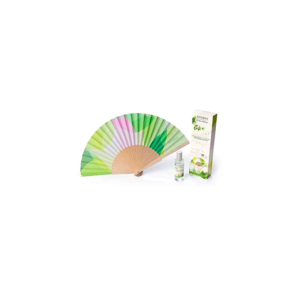 Abanico Perfumado Citronnelle & Menthe Esteban Paris | Les aromes provence