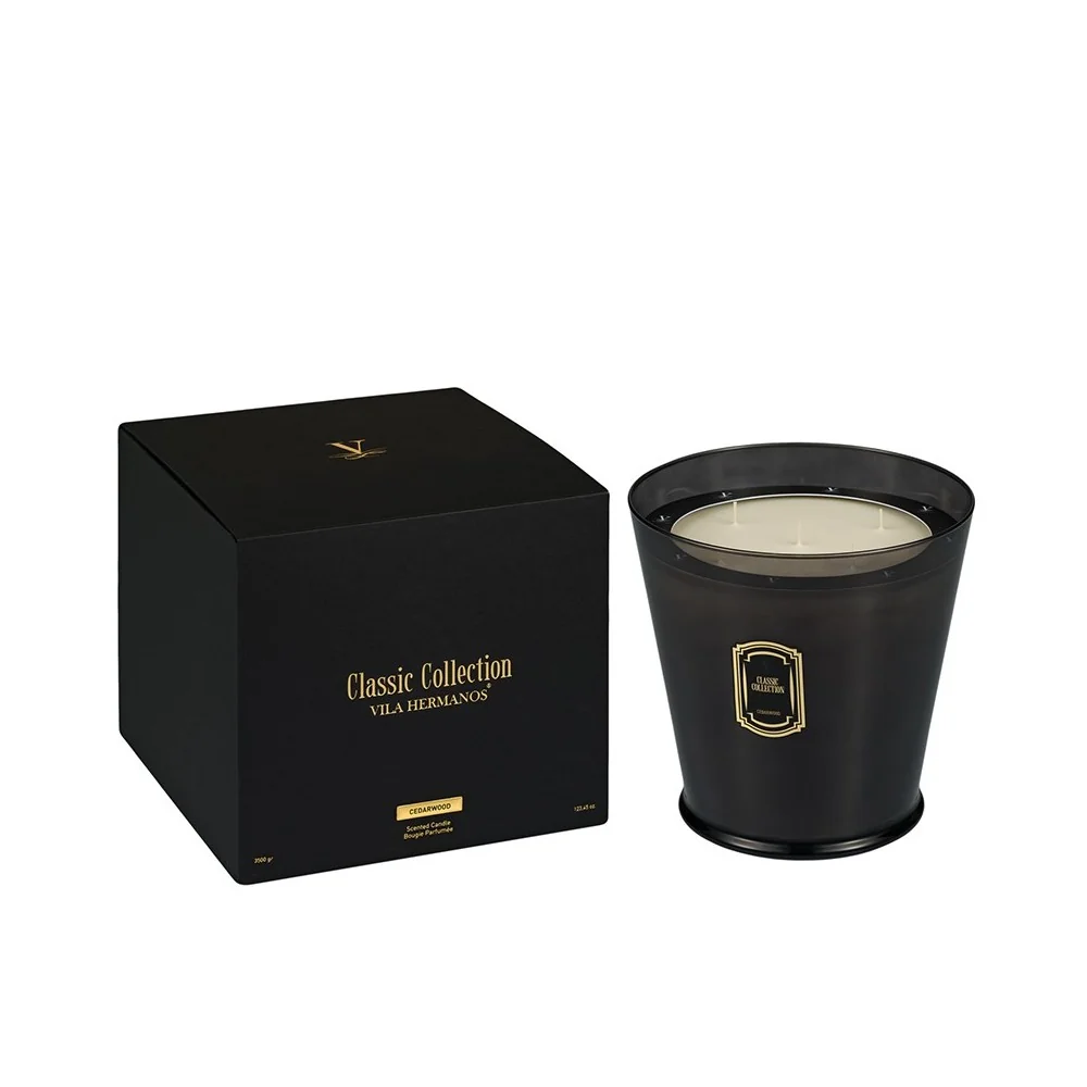 Vela Classic Collection Cedarwood Vila Hermanos 3.500g | Les aromes provence