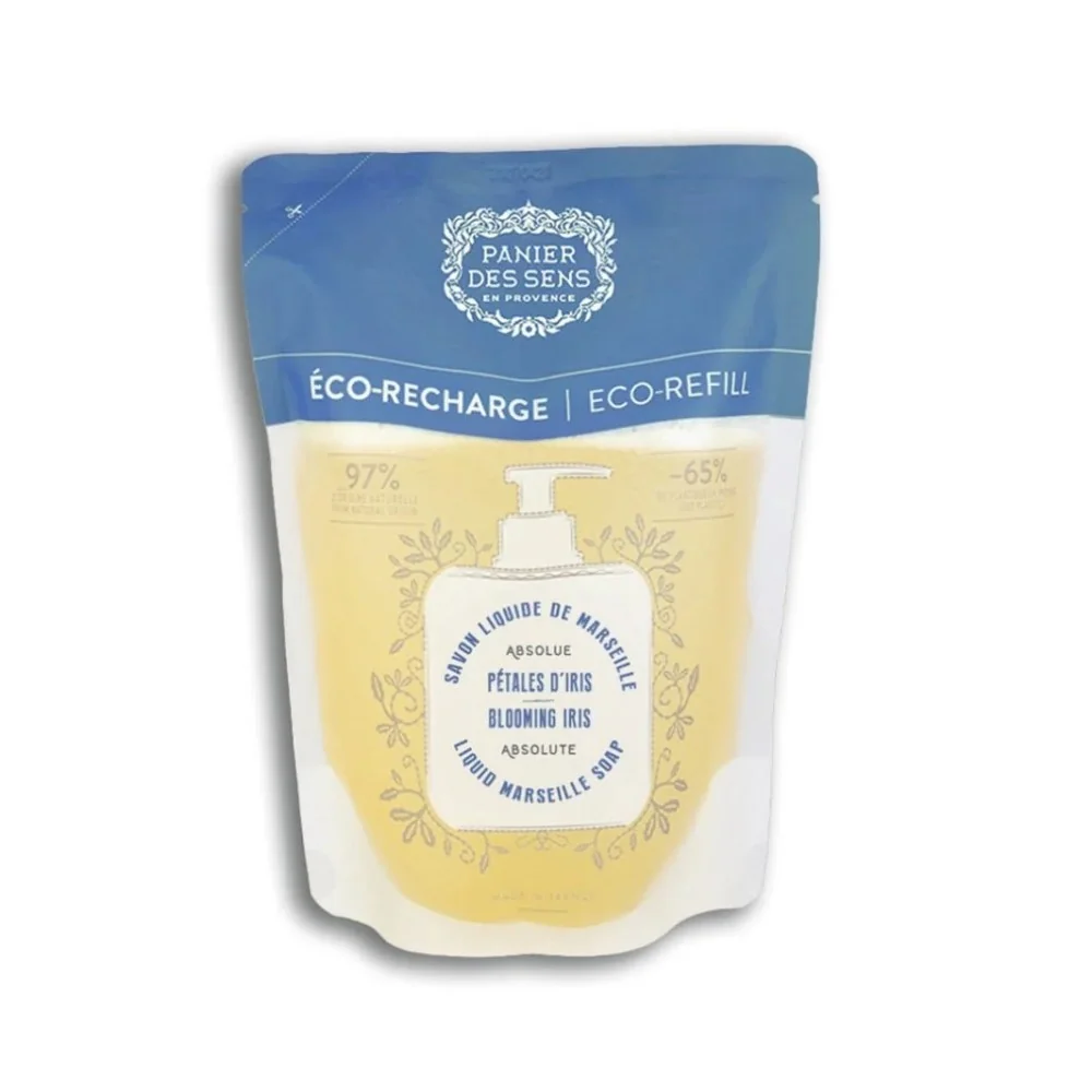 Eco Recarga Jabón Marsella Líquido Panier des Sens Pétales d'Iris 500ml | Les aromes provence