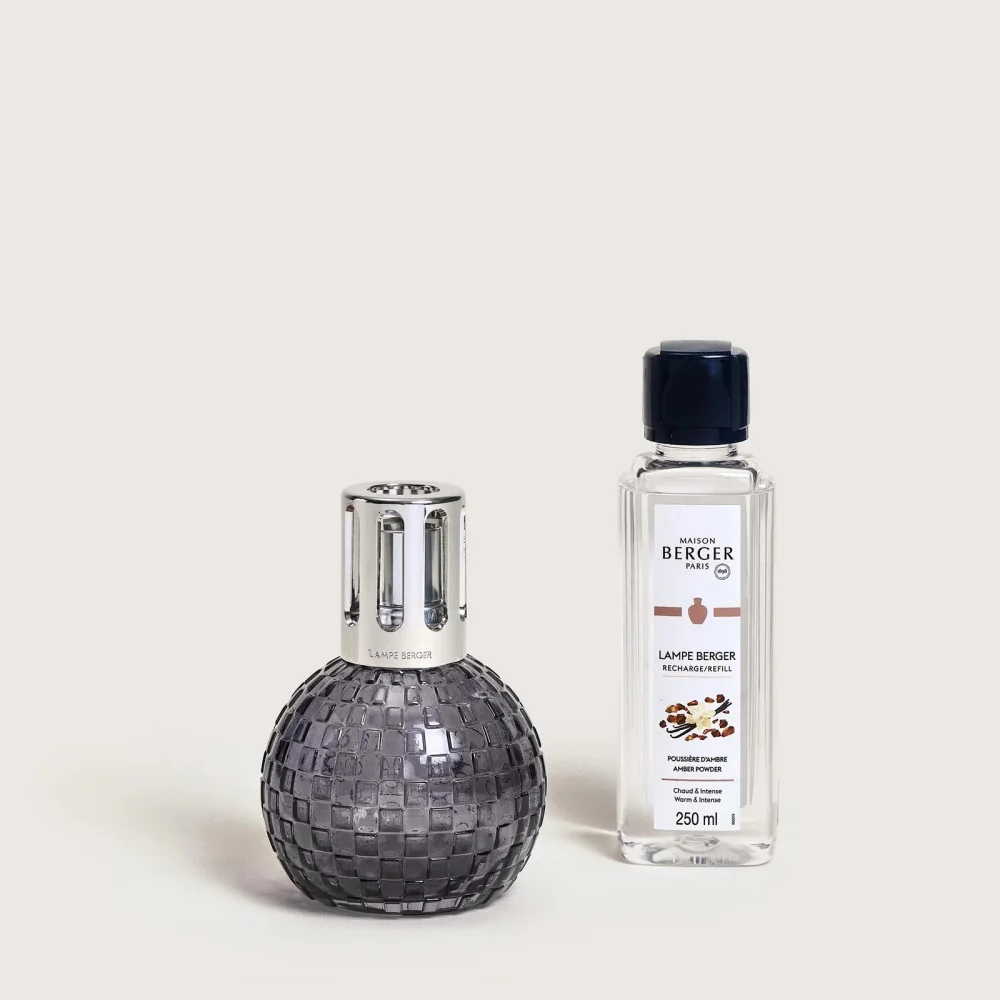 Cofre Lampe Berger Disco Grise | Les aromes provence