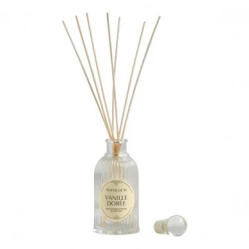 Mikado perfumado Mathilde Vanille Dorée 200ml | Les Aromes Provence