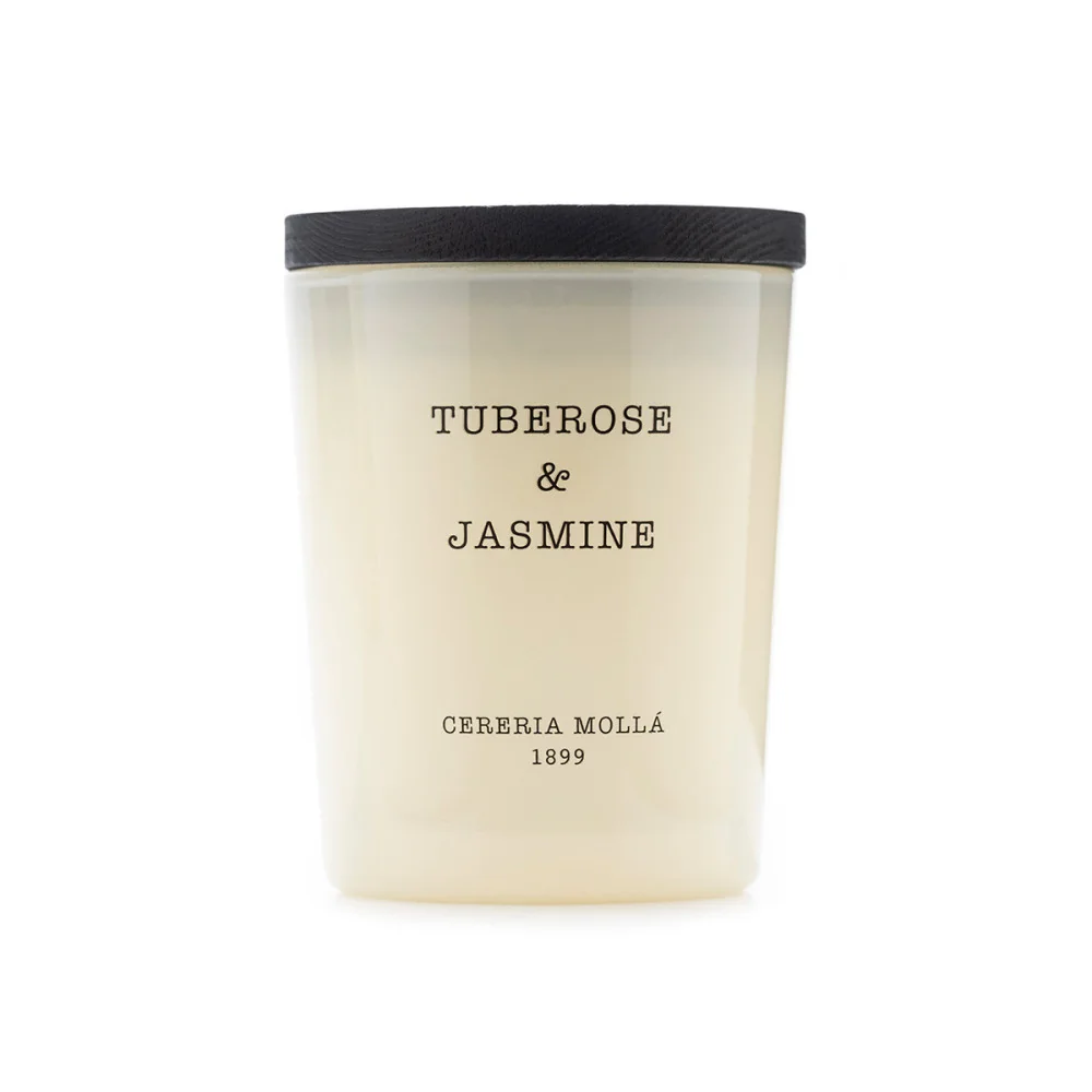 Vela artesanal Cereria Mollá Tuberose & Jasmine 70g | Les Aromes Provence