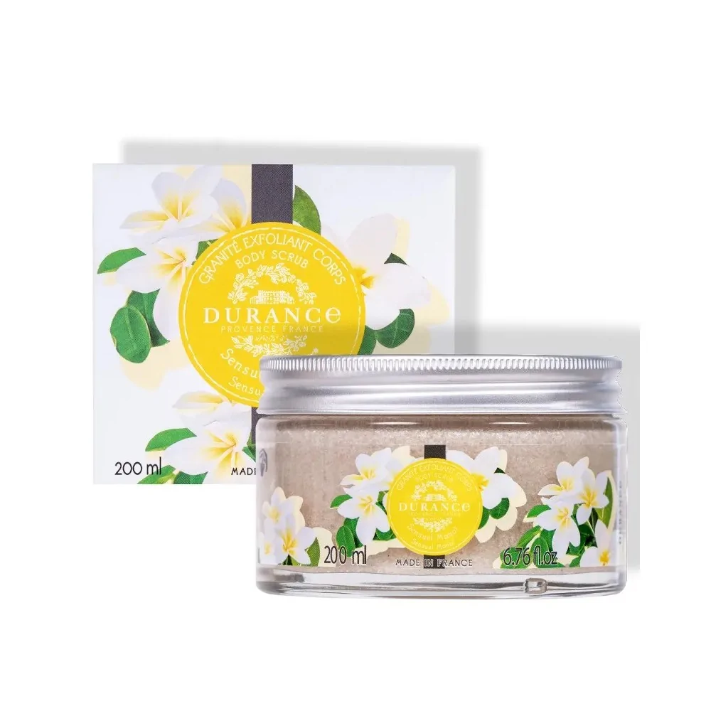Crema corporal exfoliante Durance Sensual Monoï 200ml | Les Aromes Provence
