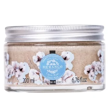 Crema corporal exfoliante Durance Algodón Cotton Musk 200ml| Les Aromes Provence