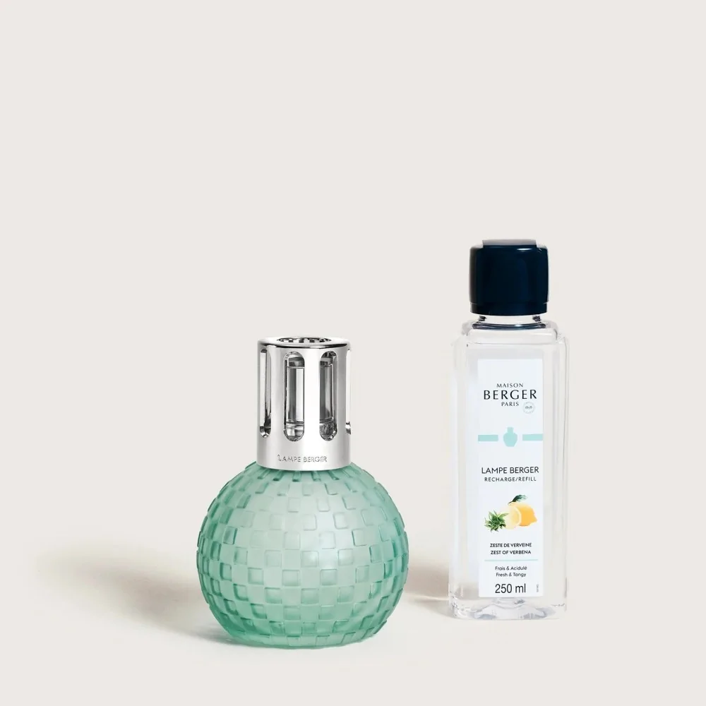 Cofre Lampe Berger Disco Estivale Zeste de Verveine | Les aromes provence