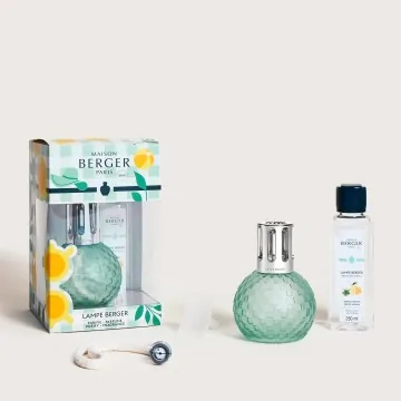 Cofre Lampe Berger Disco Estivale Zeste de Verveine | Les aromes provence