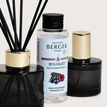 Dúo Mini Mikado & Perfume de Hogar Maison Berger  Celebration Oud Hypnotique| Les aromes provence