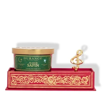 Caja de Música & vela Durance Au Pied du Sapin 90gr | Les aromes provence