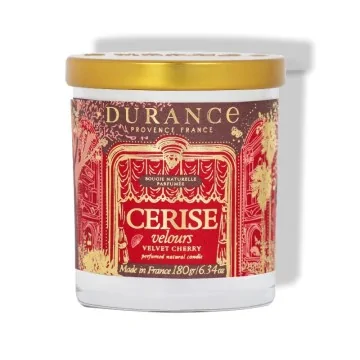 Vela Perfumada Durance Cerise Velours 180g | Les aromes provence