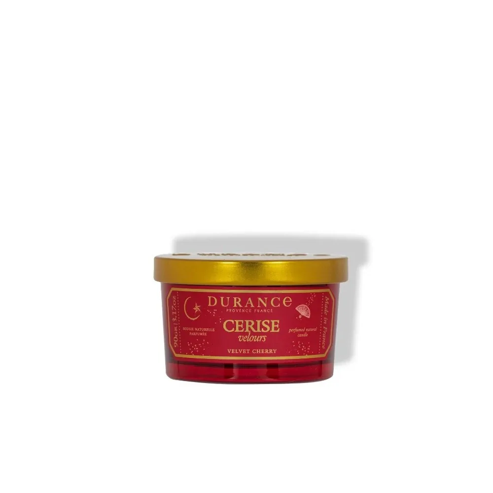 Vela Perfumada Durance Cerise Velours 90gr | Les aromes provence