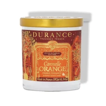 Vela Perfumada Durance Cannelle Orange 180g | Les aromes provence