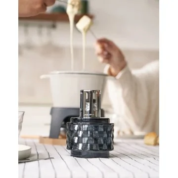 Combo Lampe Berger Variation Grise & Recarga Orange Cannelle 500ml Maison Berger | Les aromes provence