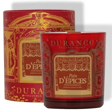 Vela Con mecha de Madera Durance Pain D'Épices 300g | Les aromes provence