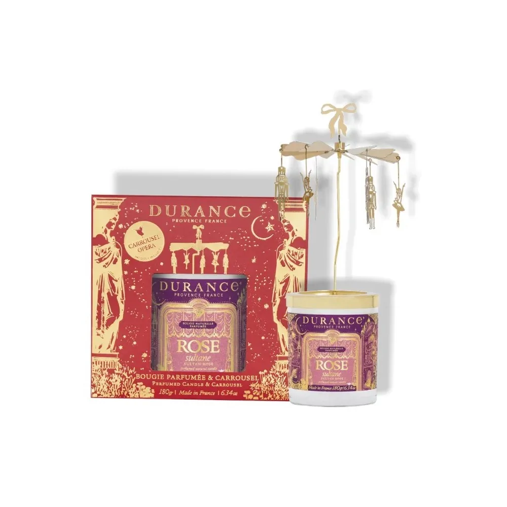 Vela Carrusel Durance Rose Sultane 180gr | Les aromes provence