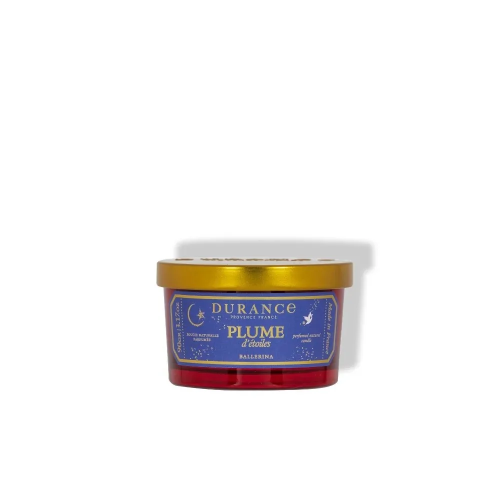 Vela Perfumada Durance Plume d'Étoiles 90gr | Les aromes provence