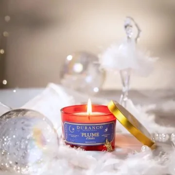 Vela Perfumada Durance Plume d'Étoiles 90gr | Les aromes provence