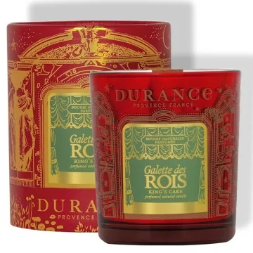 Vela Con mecha de Madera Durance Galette des Rois 300g | Les aromes provence