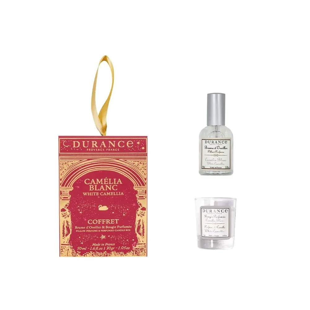 Pack Regalo Durance Navidad Bruma + Mini Vela Camélia Blanc