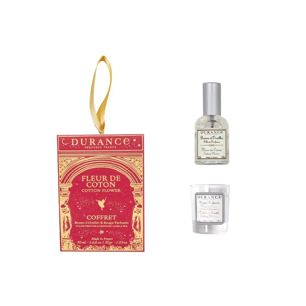 Pack Regalo Durance Navidad Bruma + Mini Vela Fleur de Coton