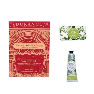 Pack Regalo Durance Navidad Crema de Manos + Jabón Perfumado Bergamote Radieuse