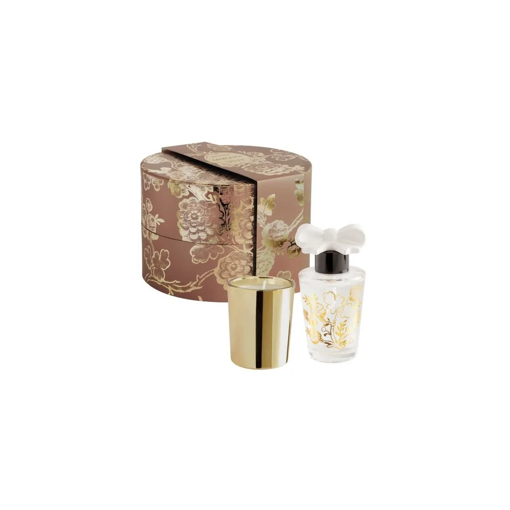 Caja Regalo Mikado & Vela Perfumada Mathilde M Trésor de Fleurs Marquise