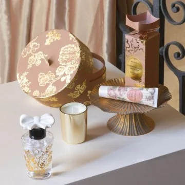 Caja Regalo Mikado & Vela Perfumada Mathilde M Trésor de Fleurs Marquise