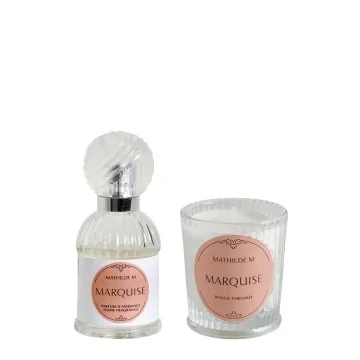 Caja Regalo Perfume ambiente & Vela Perfumada Mathilde M Trésor De Fleurs Marquise