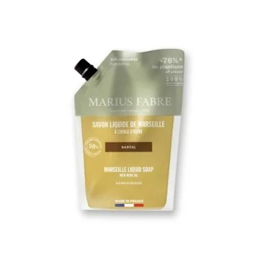 Jabón líquido Marsella Sándalo Marius Fabre 1L | Les aromes provence